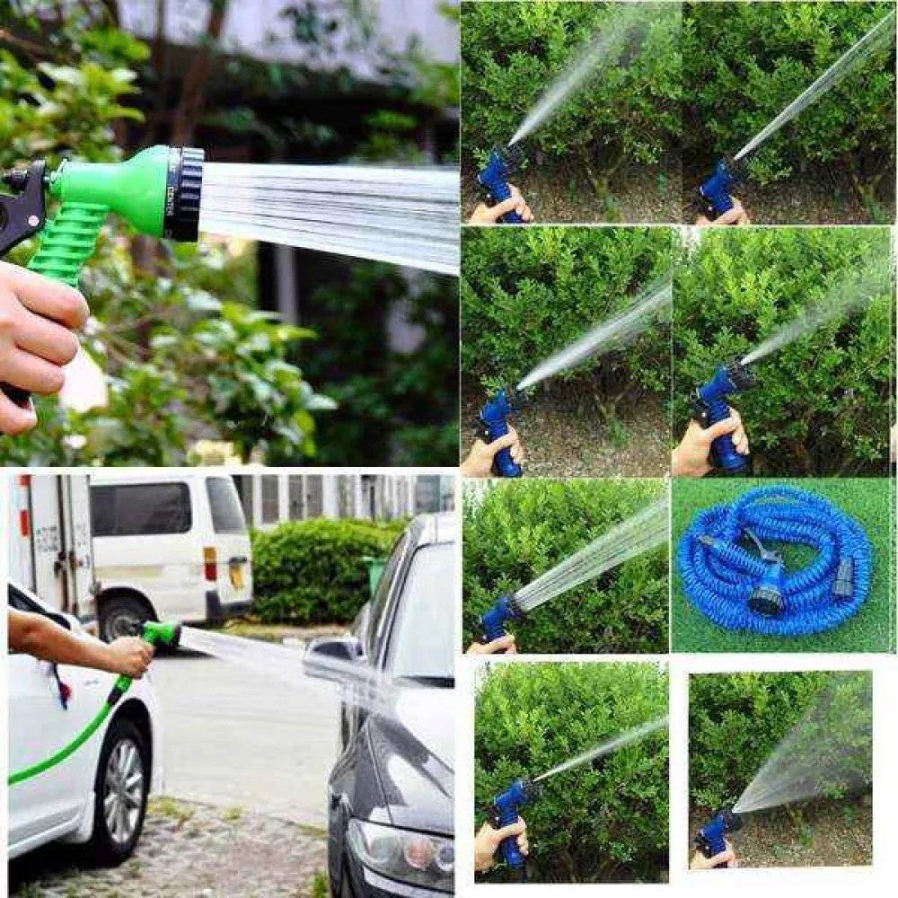 1+1 CADOU Furtun extensibil de gradina de 30 metri + aparat pentru pulverizarea apei