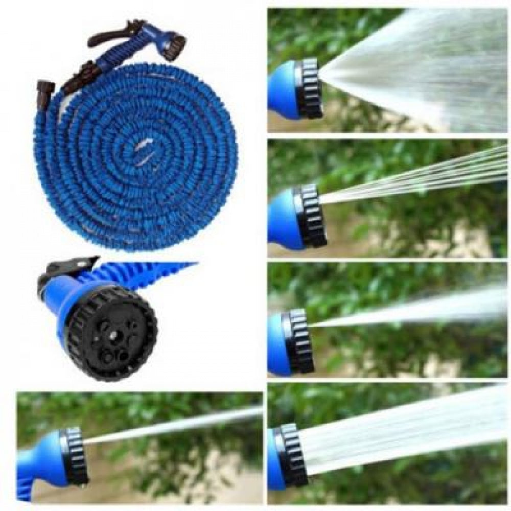Furtun extensibil de gradina de 60 metri + aparat pentru pulverizarea apei