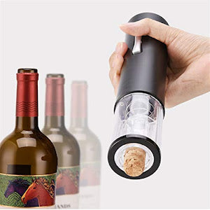 Tirbuson electric portabil pentru sticla de vin