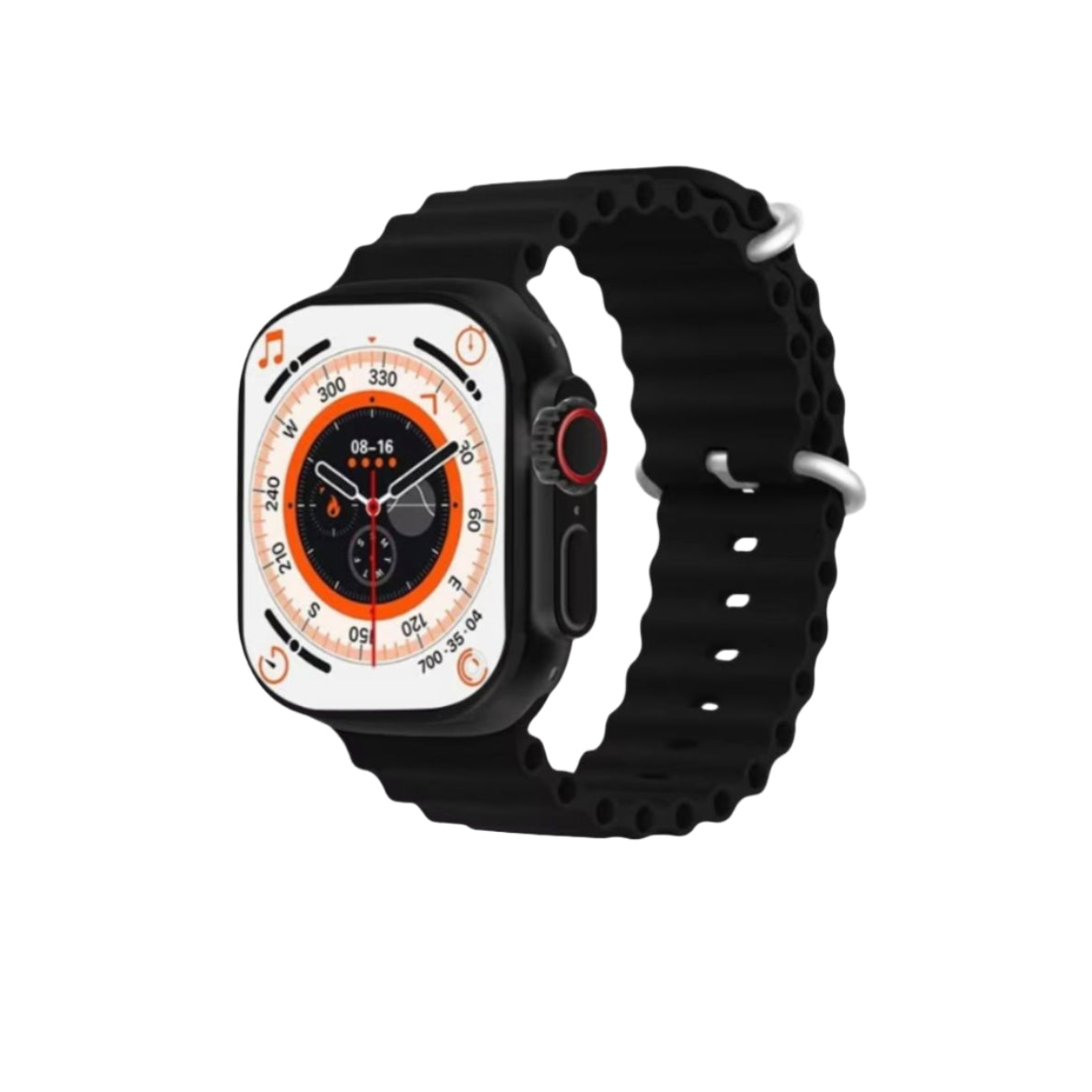 Ceas SmartWatch JRH™ Ultra Watch, 2.0" IPS FULL VIEW, Apel Bluetooth