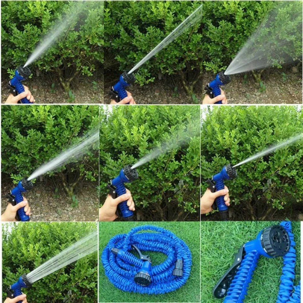 1+1 CADOU Furtun extensibil de gradina de 30 metri + aparat pentru pulverizarea apei