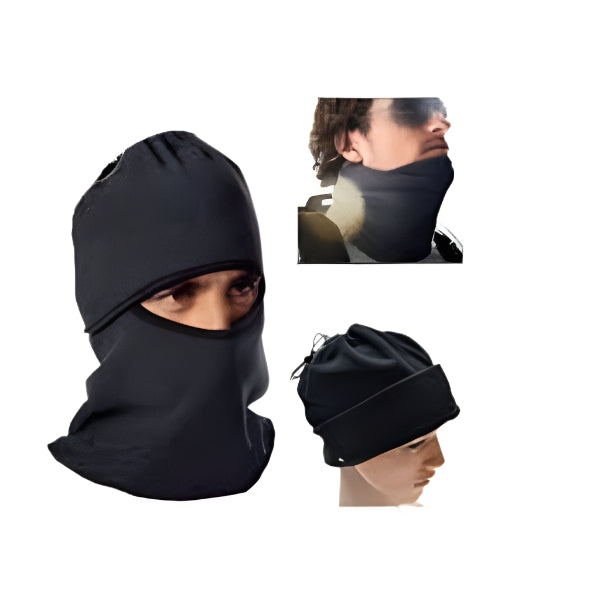 Cagula cu protectie pentru gat - material polar
