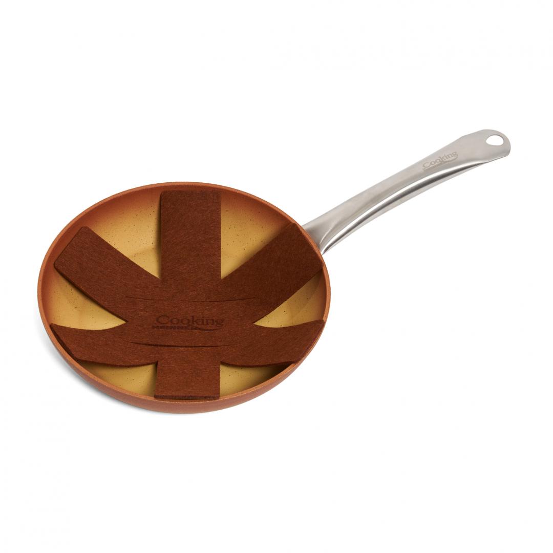 Tigaie Aluminiu 24×5 Cm, Ceramica, Cooking By Heinner