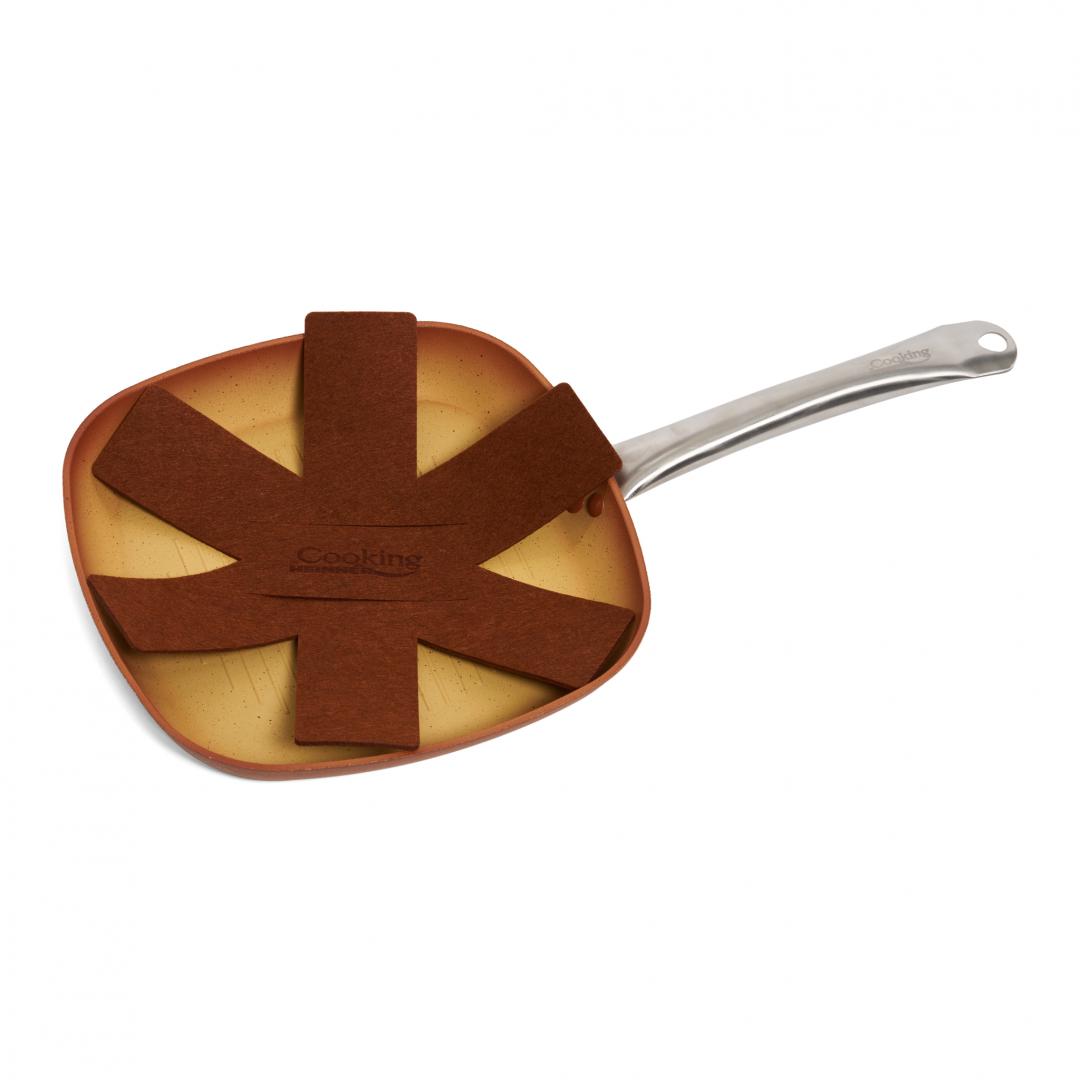TIGAIE GRILL 28x4CM, CERAMICA , COOKING BY HEINNER