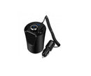 Transmitator auto ElektroStator BX6, Bluetooth, FM, 2 x USB, Negru