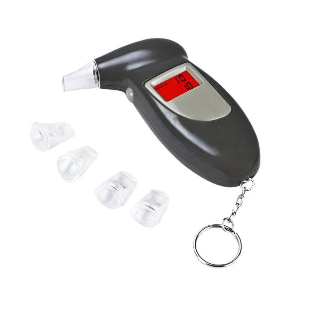 Alcool tester portabil cu afisaj digital si 4 capete interschimbabile