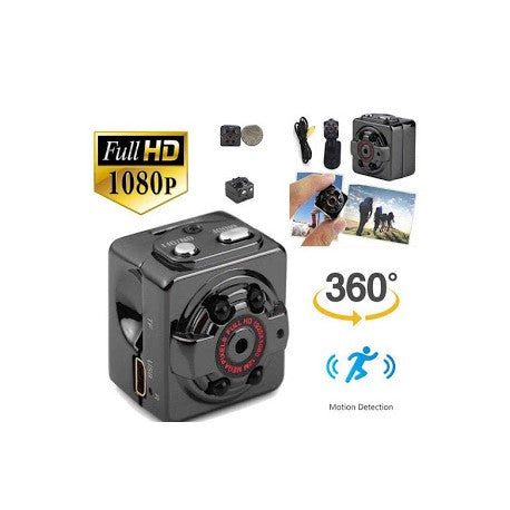 Mini camera Full HD SQ8 cu senzor de miscare si stabilizator imagine