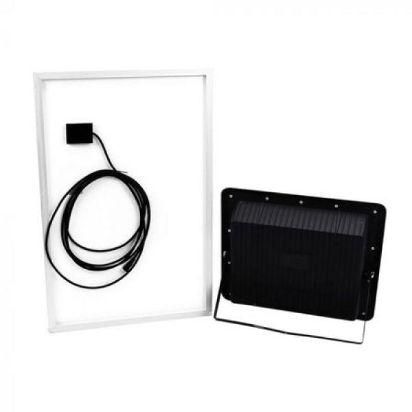 Proiector LED 25W cu panou solar si telecomanda