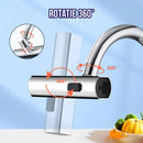 1+1 CADOU Extensie robinet 3 in 1, 360°, 3 moduri de functionare, cupru, argintiu