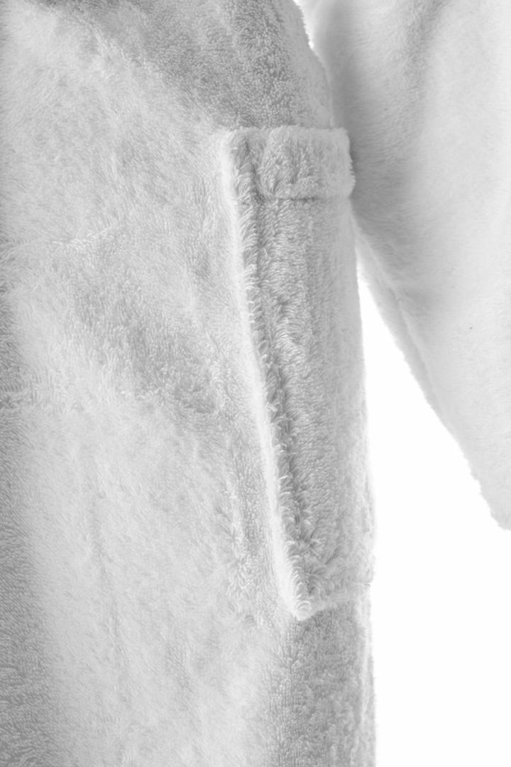 Halat de baie dama BBC organic – Alb Square Nature
