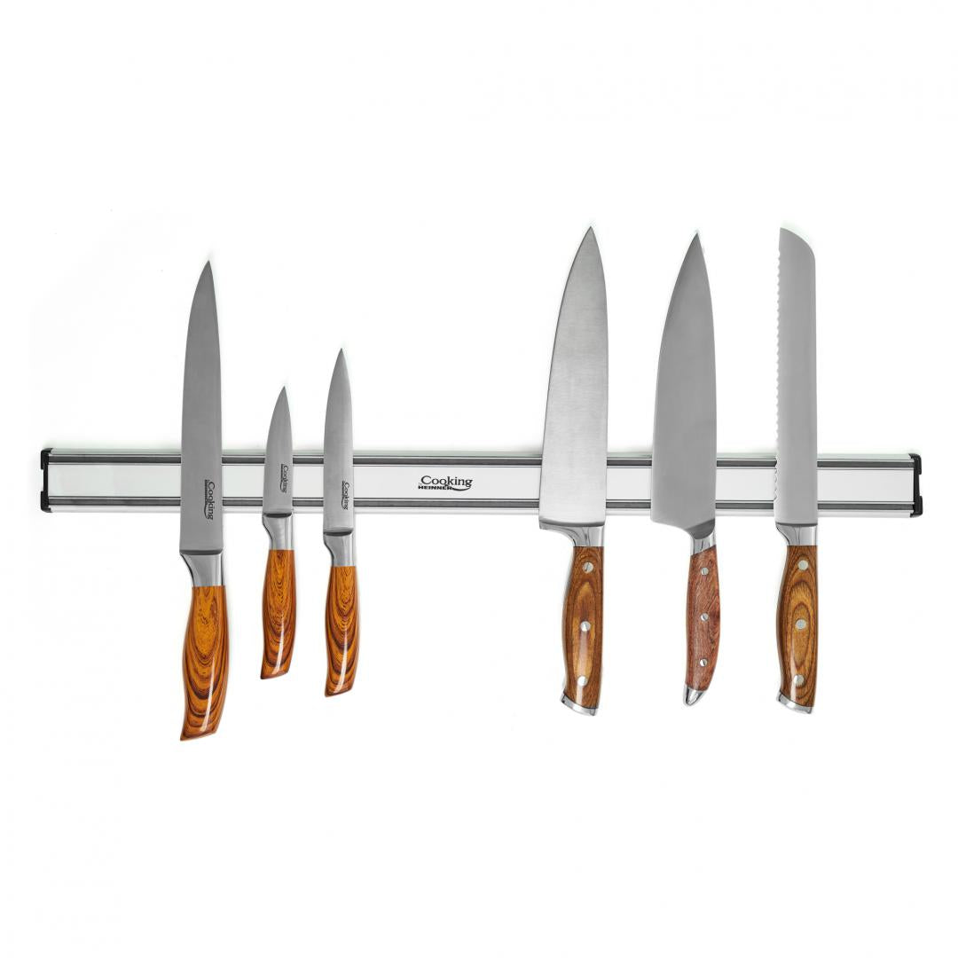 Suport Magnetic Pentru Cutite 61.5x4.5x1.9cm, Aluminiu, Cooking By Heinner